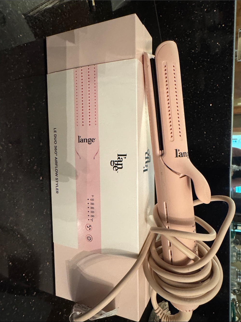 Lange Pink Le Duo 360° Airflow Styler like new with Box